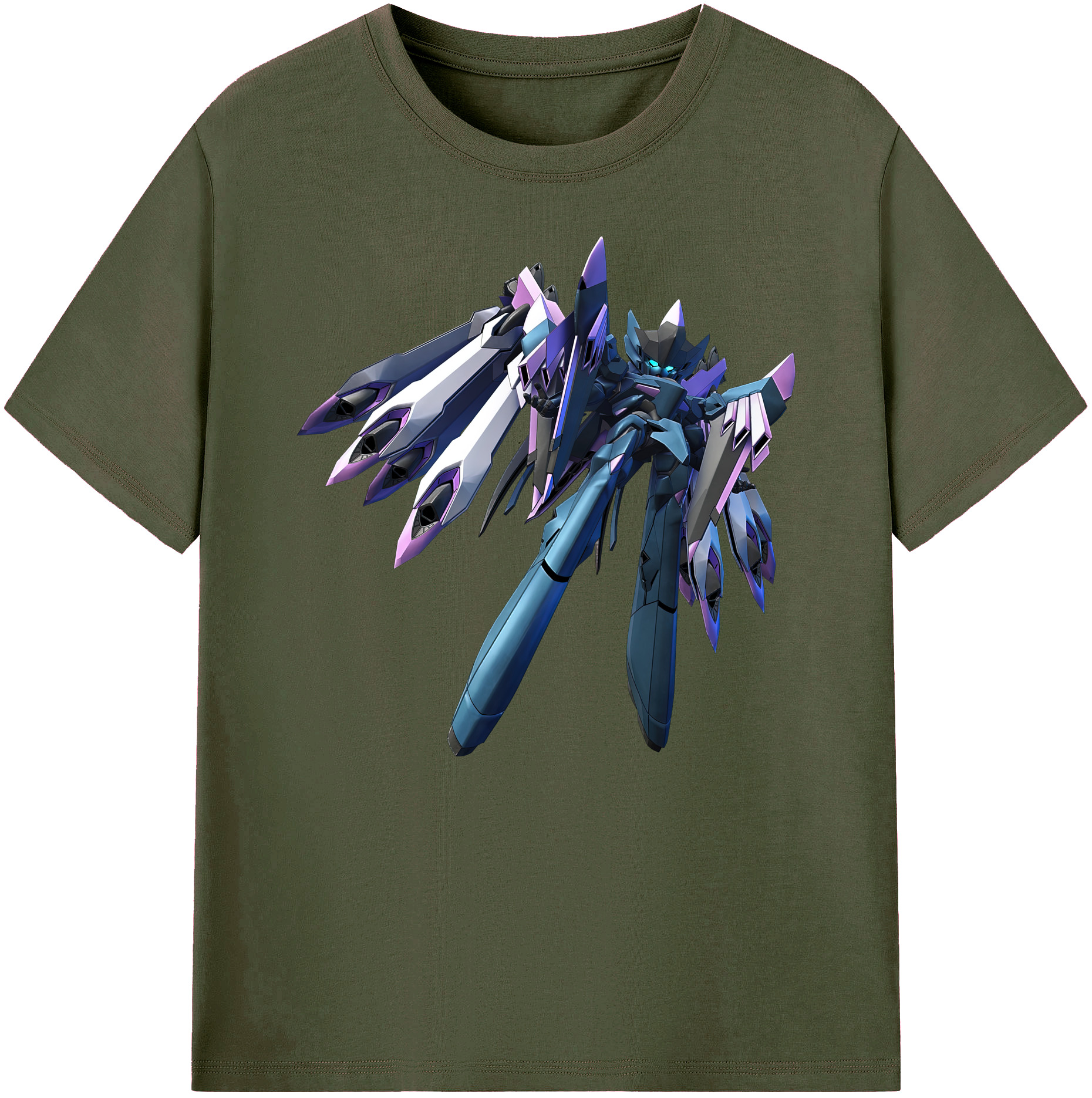 （画像用） 機動戦士ガンダム Mobile Suit Gundam 綿100％ メンズ半袖Tシャツ｜肌触りやわらか＆通気性